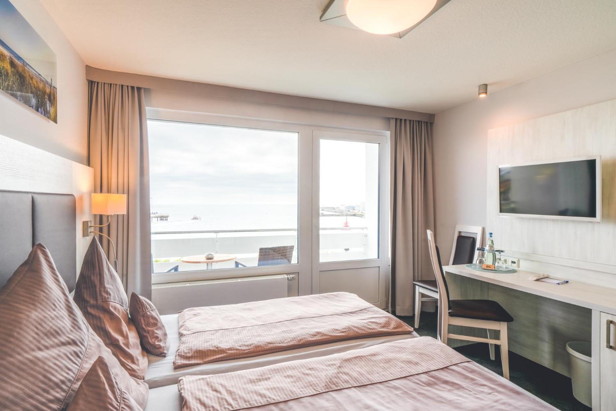 Hotel Hochseeinsel هيلغولاند الغرفة الصورة