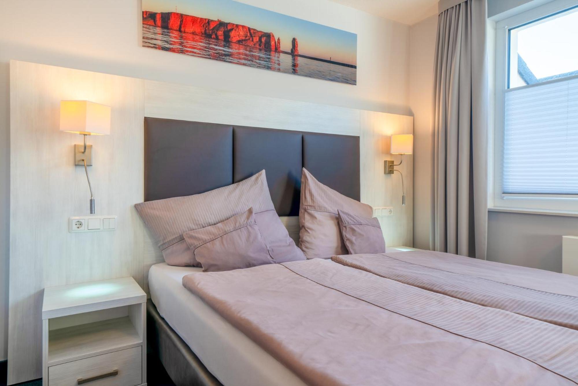 Hotel Hochseeinsel هيلغولاند الغرفة الصورة